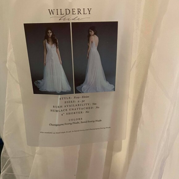 Long White Wedding Gown - Picture 6 of 6